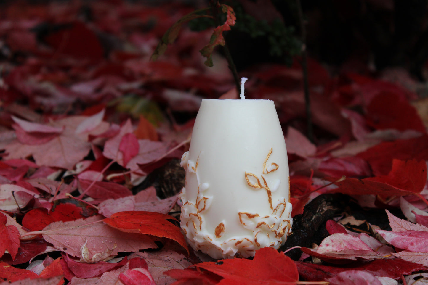 Velvet Gardenia Candle | Handmade Sculptural Candle | Aesthetic Decor