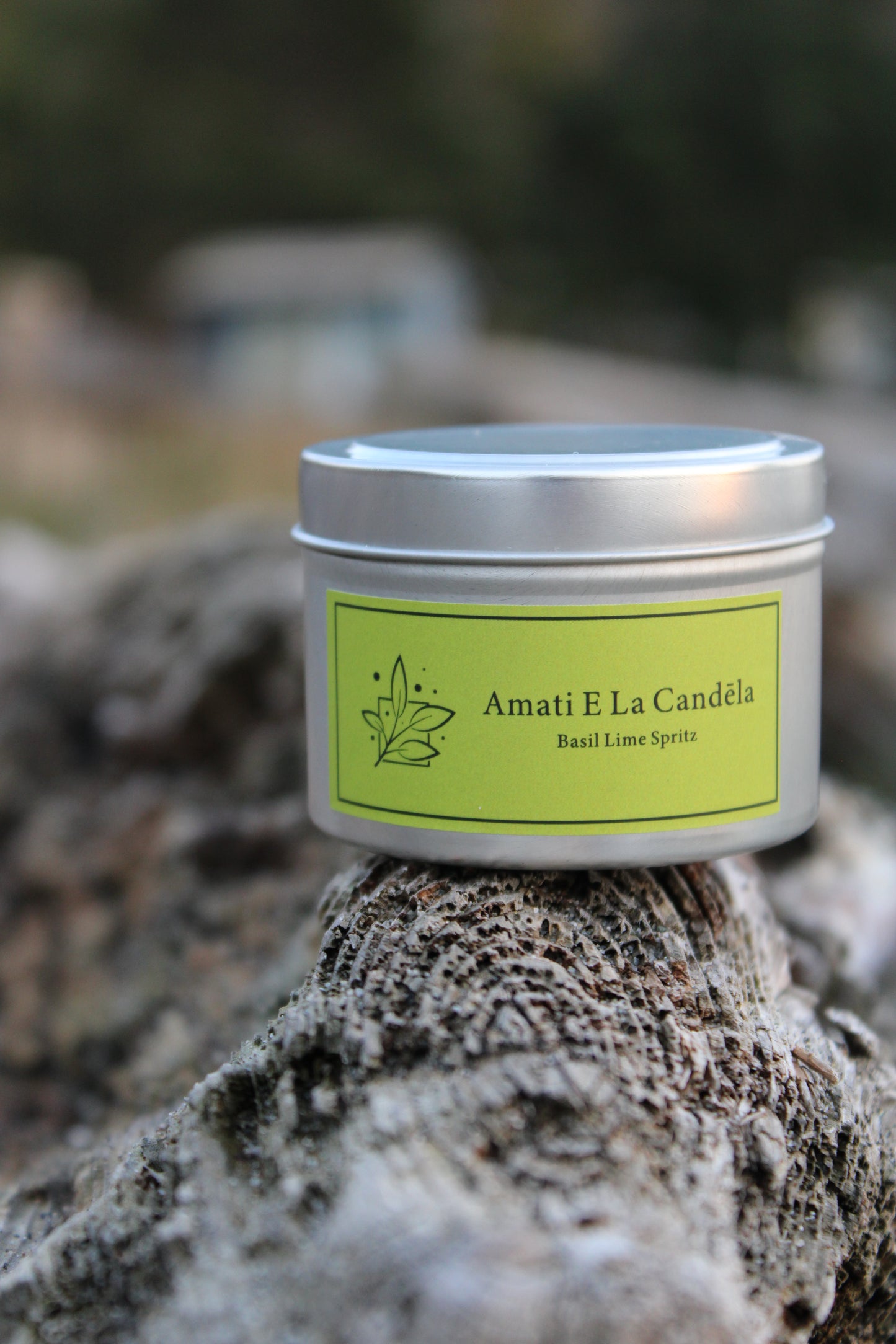 Basil Lime Spritz Candle | Paint Can Candle