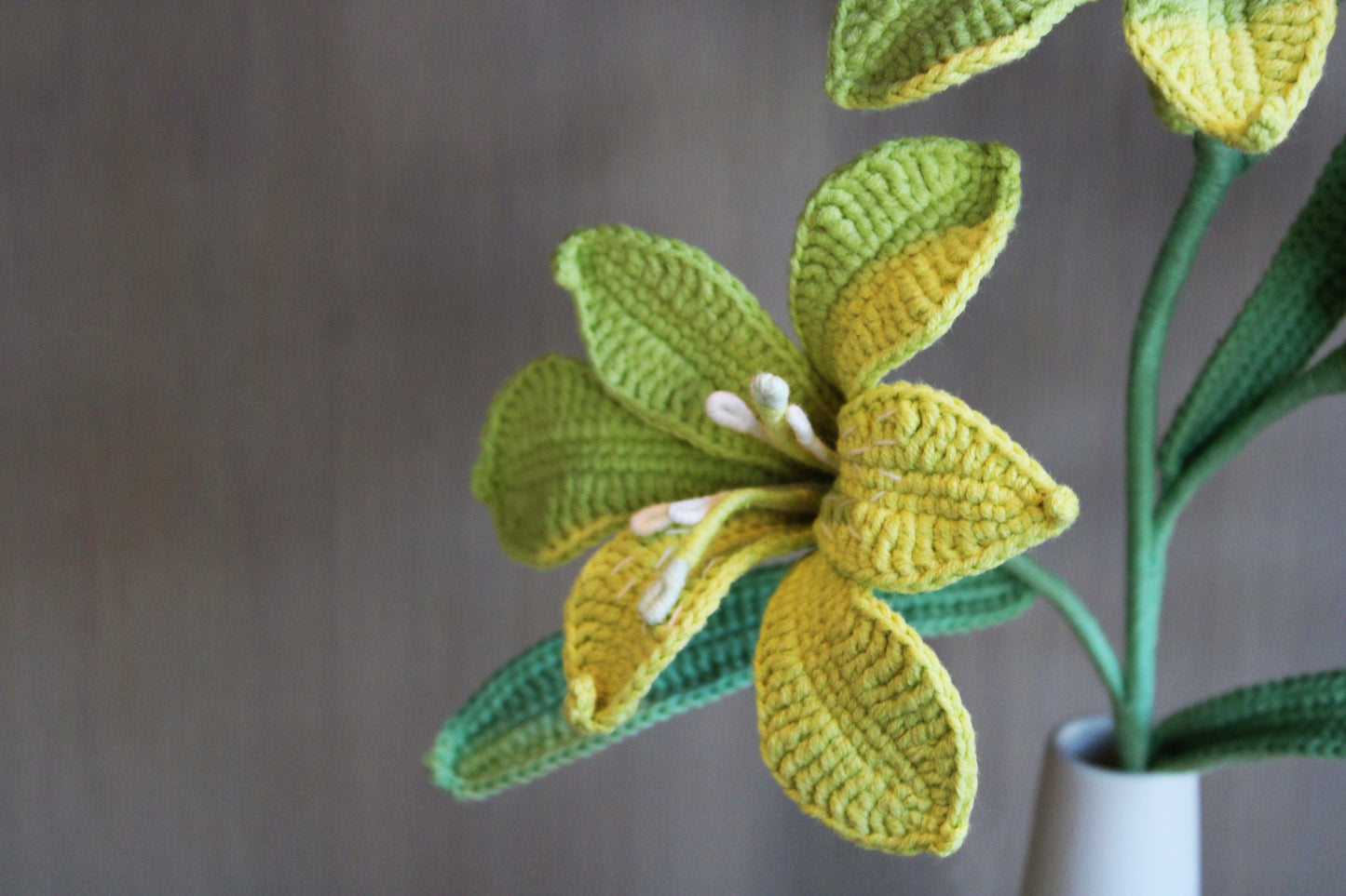 Six-pointed Flower | Grass-Green Flower
