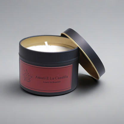 Laurel & Bramble Candle | Library Candle| Paint Can Candle