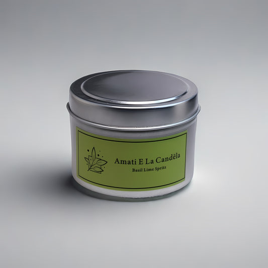 Basil Lime Spritz Candle | Paint Can Candle