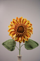 Sunflower | Dyed sunflower | Double-layered leaves