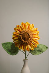 Sunflower | Dyed sunflower | Double-layered leaves